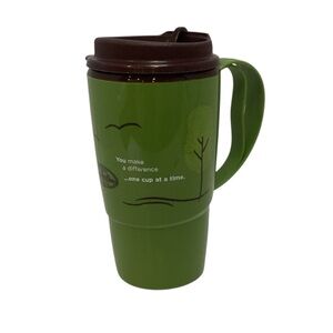 🍄 Tim Hortons Plastic Travel Mug